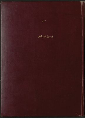 في سبيل تفهم الطفل — غلاف