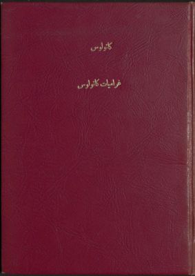 غراميات كاتولوس : — غلاف