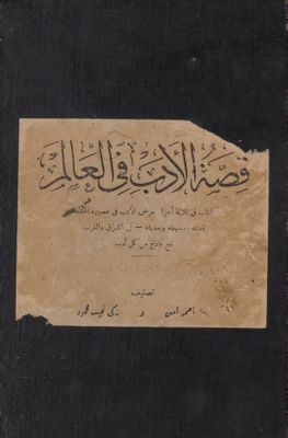 قصة الأدب في العالم v.2 — غلاف