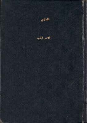 الأدب الجديد وكلمات في الشعر والشاعر — غلاف