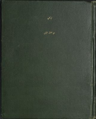 من اعماق الجبل — غلاف