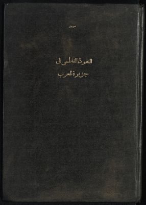 ‏النفوذ الفاطمى فى جزيرة العرب /‏ — غلاف