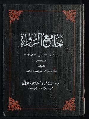 هذا هو الكتاب المسمى به جامع الرواة : v.2 — غلاف