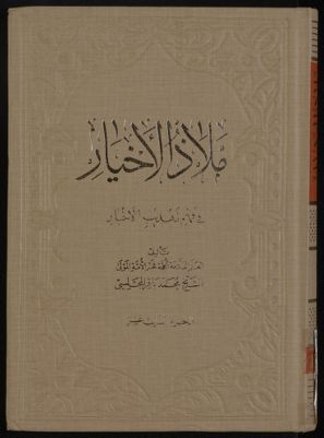 ملاذ الاخيار في فهم تهذيب الاخبار v.13 — غلاف