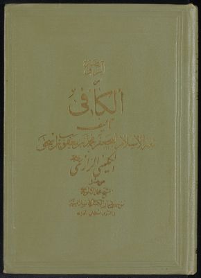 الكافي : v.8 — غلاف