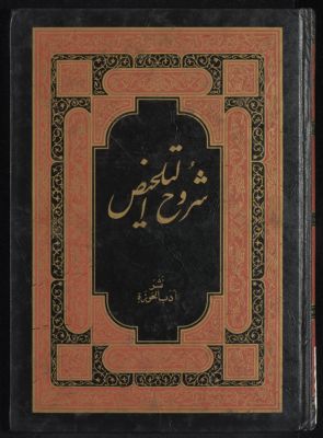 شدوح التلخيص. v.2 — غلاف