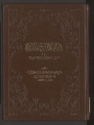 كتاب منهاج السنة النبوية في نقض كلام الشيعة والقدرية v.1/2 — غلاف