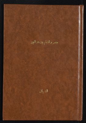 مصر والشام بين دولتين : — غلاف
