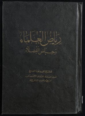 رياض العلماء وحياض الفضلاء juz 3 — غلاف