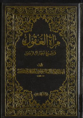 مرآة العقول في شرح اخبار آل الرسول :‎ juz 9 — غلاف